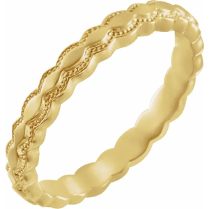 Creston Yellow Gold Sterling Silver Engagement Ring
