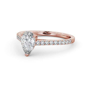 Jeonna Natural Halo Engagement Diamond Ring