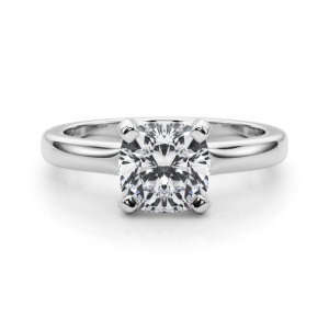Mira Lab-Created Diamond Classic Solitaire Engagement Ring