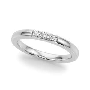Lilwen Lab-Created Diamond Silver Half Eternity