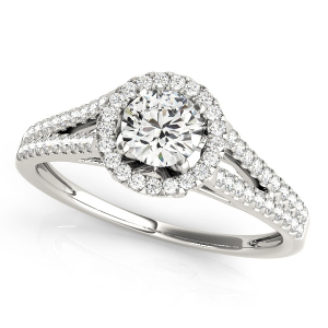 Josette Natural Halo Diamond Ring