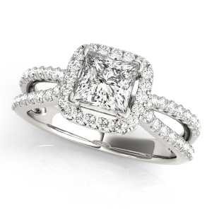 Kaylynn Natural Halo Diamond Ring