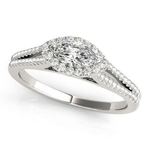 Jaycee Natural Halo Diamond Ring