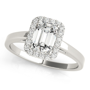 Jaylee Natural Halo Diamond Ring