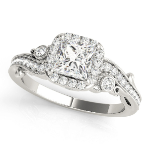 Kinsleigh Natural Halo Diamond Ring