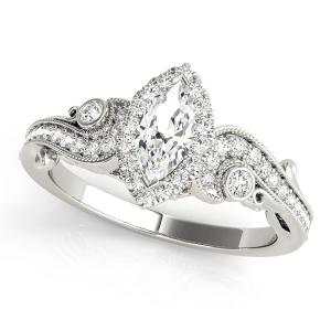 Linda Natural Halo Diamond Ring