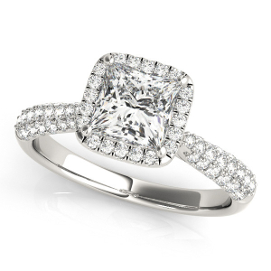 Londynn Natural Halo Diamond Ring
