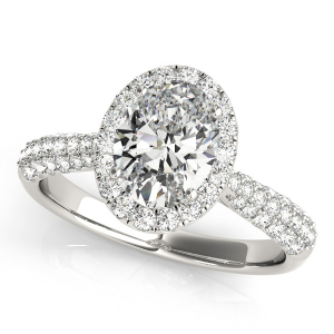 Kollyns Natural Halo Diamond Ring