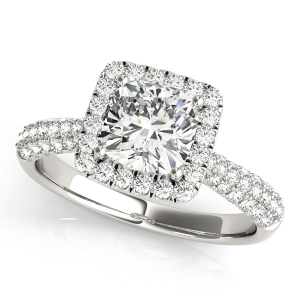 Kit Natural Halo Diamond Ring
