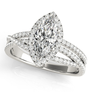 Karter Natural Halo Diamond Ring
