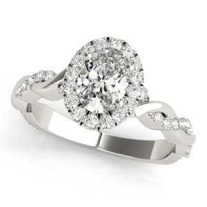 Layan Natural Halo Diamond Ring