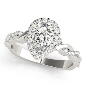 Joelle Natural Halo Diamond Ring