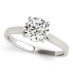 Maci Natural 4 Prong Solitaire Diamond Ring