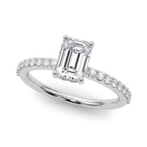 Keyleigh Natural Halo Diamond Ring