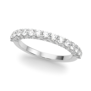 Isadora Lab-Created Diamond Silver Half Eternity