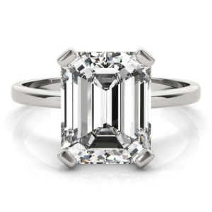 Nelda Natural 4 Prong Solitaire Diamond Ring