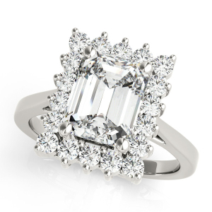 Kacey Natural Halo Diamond Ring