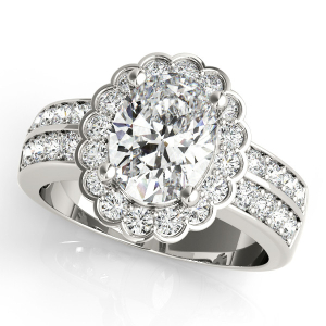 Kalia Natural Halo Diamond Ring