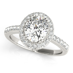 Jillian Natural Halo Diamond Ring