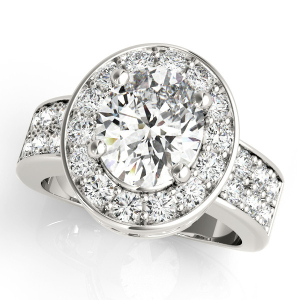 Jhene Natural Halo Diamond Ring