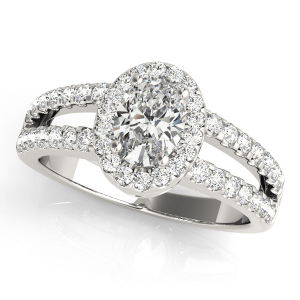 Keziah Natural Halo Diamond Ring