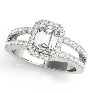 Leni Natural Halo Diamond Ring
