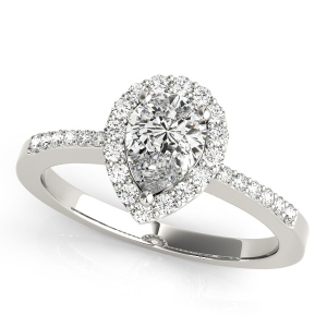 Keily Natural Halo Diamond Ring
