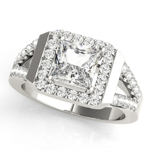 Letty Natural Halo Diamond Ring