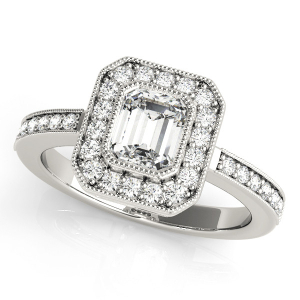 Kyomi Natural Halo Diamond Ring