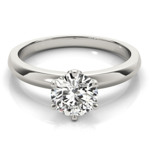 Mazie Lab-Created Diamond 6 Prong Classic Solitaire Engagement Ring