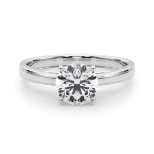 Dayna Natural 4 Prong Solitaire Diamond Ring