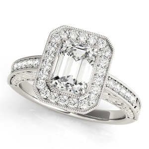 Jovi Natural Halo Diamond Ring