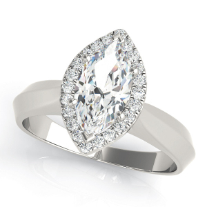 Lilianna Natural Halo Diamond Ring