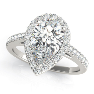 Kara Natural Halo Diamond Ring