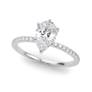 Laurel Natural Halo Diamond Ring