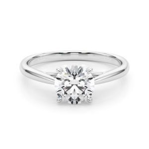 Mylie Lab-Created Diamond 4 Prong Classic Solitaire Engagement Ring