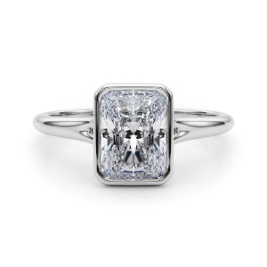 Serlin Lab-Created Solitaire Diamond Ring