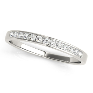 Eloah 0.20 Carat Lab-Created Round cut Channel-Set Eternity Diamond Ring
