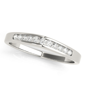 Riddhi 0.12 Carat Lab-Created Round cut Channel-Set Eternity Diamond Ring