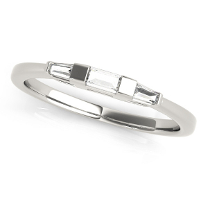 leann Lab-Created Bar-Set Trilogy Diamond Ring
