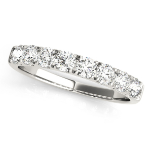 Corinne Lab-Created White Gold Prong Womens Diamond Ring