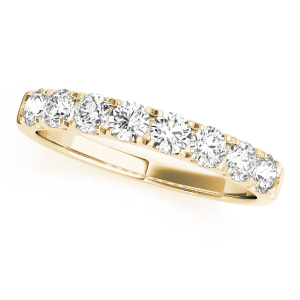 Corinne Lab-Created Yellow Gold Prong Womens Diamond Ring