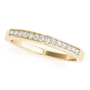 Rileigh Lab-Created Yellow Gold Channel-Set Eternity Diamond Ring