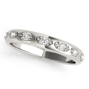 Adrielly Lab-Created Round cut Pave-Set  Diamond Ring