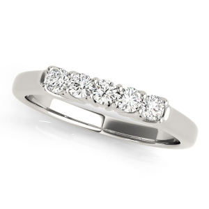 Aniya 0.50 Carat Lab-Created Round cut Prong 5 Stone Diamond Ring