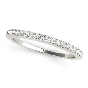 Cielle 0.12 Carat Lab-Created Round cut Prong Three Quarter Eternity Diamond Ring