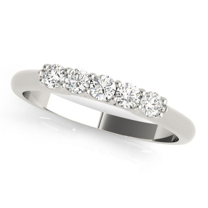 Akira 0.33 Carat Lab-Created Round cut Prong 5 Stone Diamond Ring
