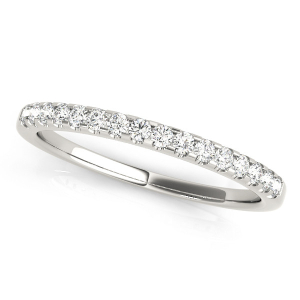 Amicia 0.25 Carat Lab-Created Round cut Prong Three Quarter Eternity Diamond Ring