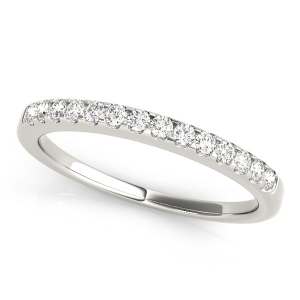 Ameya 0.20 Carat Natural Round cut Prong Three Quarter Eternity Diamond Ring