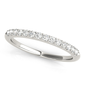 Triniti 0.10 - 0.20 Carat Lab-Created Round cut Prong Three Quarter Eternity Diamond Ring